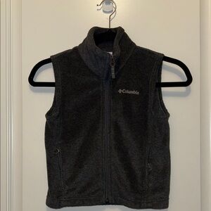 Columbia Charcoal Gray Fleece Vest size XXS size 5